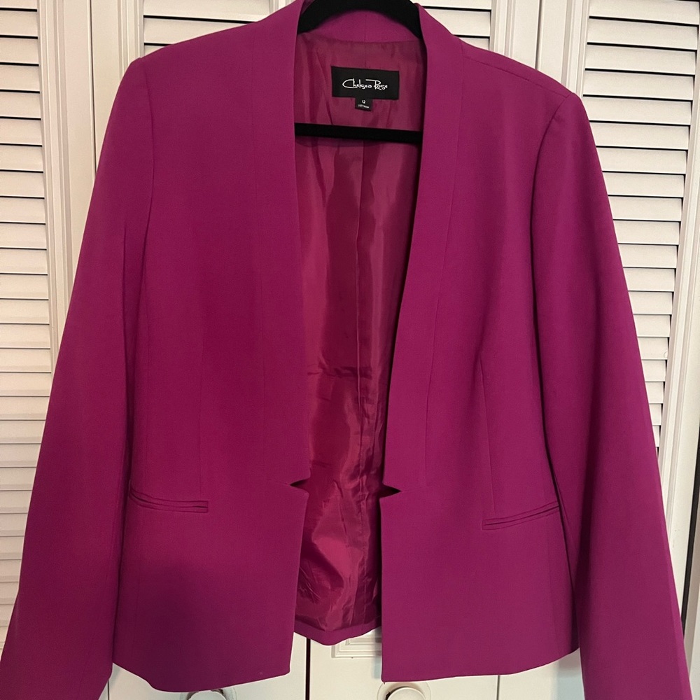 Pink Blazer Size 12